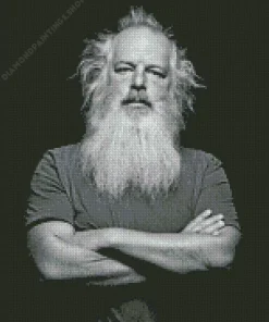 monochrome Rick Rubin Diamond Paintings