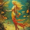 pisces girl Diamond Paintings
