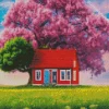 red house Diamond Paintings