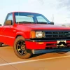 red mazda b2200 Diamond Paintings