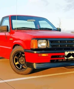 red mazda b2200 Diamond Paintings