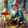 Aesthetic Elf Gnome Art Diamond Painting