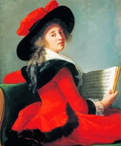 Baronne de Crussol Vigee Le Brun Diamond Painting