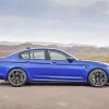 Blue BMW M5 Car Diamond Painting