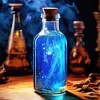 Blue Potion Bottle Diamond Painting