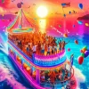 Boat Party Diamond Painting