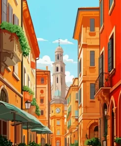 Bologna Italian City Diamond Painting