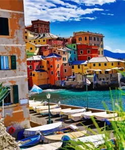 Italy Boccadasse Diamond Painting