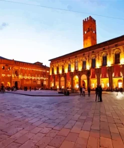 Piazza Maggiore Bologna Diamond Painting