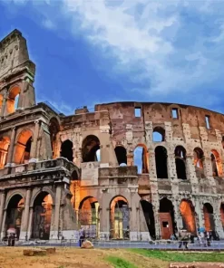 The Colosseum Rome Diamond Painting