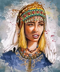 Amazigh Girl Diamond Painting
