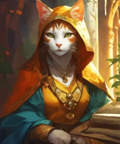 Arab Cat Diamond Painting