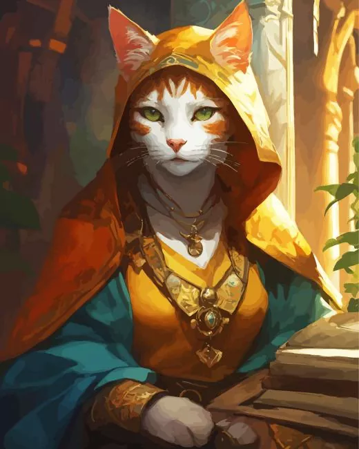 arab cat Diamond Paints Arab Cat Diamond Painting