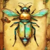 Beetle Art Diamond Painting