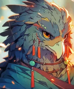 Bird Warrior Diamond Painting