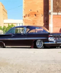 Black 1959 Impala Diamond Painting
