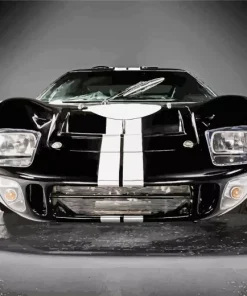 Black Ford GT 40 Diamond Painting