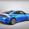 Blue Dodge Charger Daytona Diamond Painting