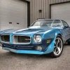 Blue Firebird Car Diamond Painting