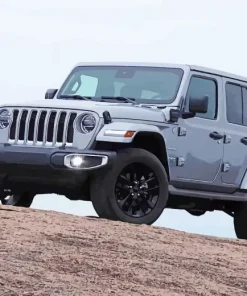 Blue Gray Jeep Diamond Painting