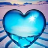 Blue Heart Diamond Painting