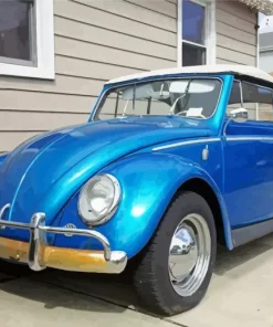 Blue Punch Bug Diamond Painting