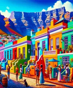 Bo Kaap Africa Diamond Painting