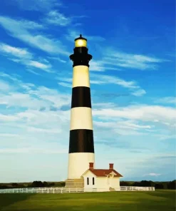 Bodie Island Lighthouse Diamond Painting
