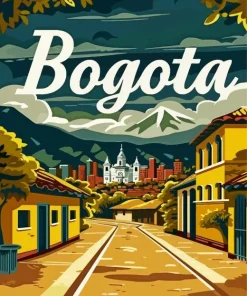 Bogota Poster Diamond Painting
