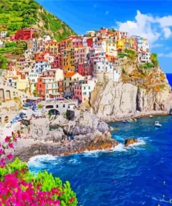 Cinque Terre Italy Diamond Painting