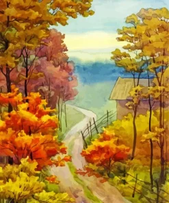 Cool Dirt Road Diamond Painting