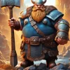 Cool Fat Viking Diamond Painting