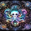 Cool Ghost Octopus Art Diamond Painting