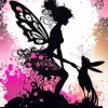 Cute Fairy Silhouette Diamond Painting
