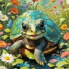 Cute Turtle Diamond Painting