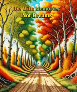 Die With Memories Not Dreams Diamond Painting