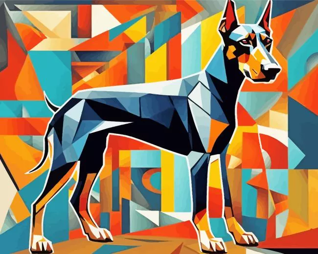 doberman dog Diamond Paintings Doberman Dog Diamond Painting