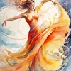Female Dancer Art Diamond Painting