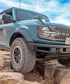 Ford Bronco Art Diamond Painting