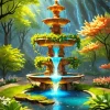 Fountain Diamond Painting