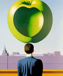 Giant Apple Surrealism Art Diamond Painting