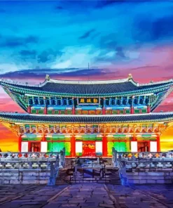 Gyeongbokgung Palace Diamond Painting