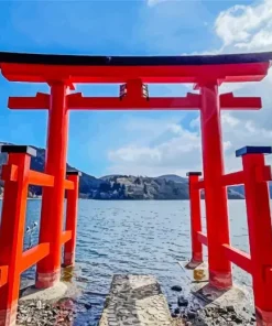 Hakone Shinto Shrine Diamond Painting