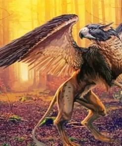 Half Bird Half Horse Diamond Painting