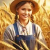 Harvest Girl Diamond Painting