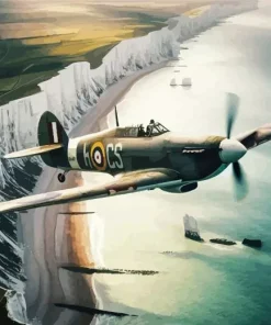 Hawker Hurricane Diamond Painting