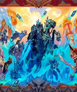 Hearthstone Game Diamond Painting