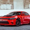 Hellcat Charger Red Diamond Painting