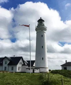 Hirtshals FYR Lighthouse Diamond Painting