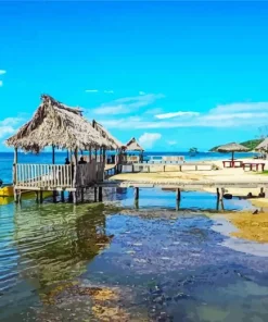 Honduras Coast Diamond Painting